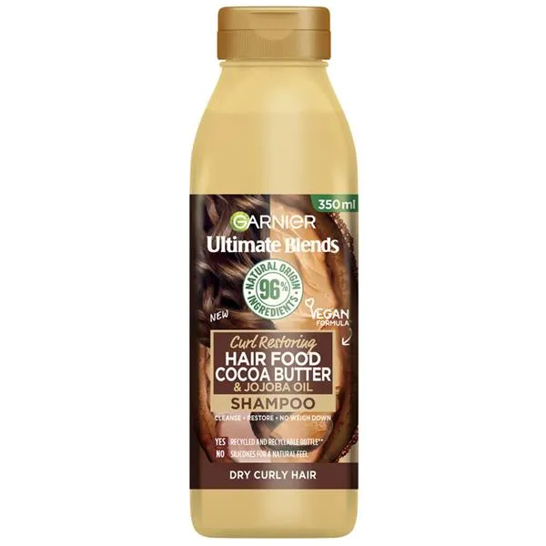 Garnier Shampoo Fructis Cocoa Butter And Jojoba Oil Hair Food 350ML
