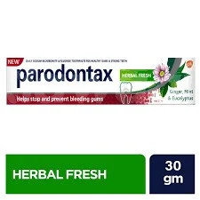 Parodontax Toothpaste Herbal Fresh PK 30GM