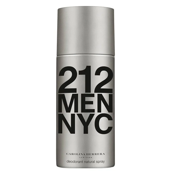 Carolina Herrera Deodorant Body Spray Non Gas Men NYC 212 100ML