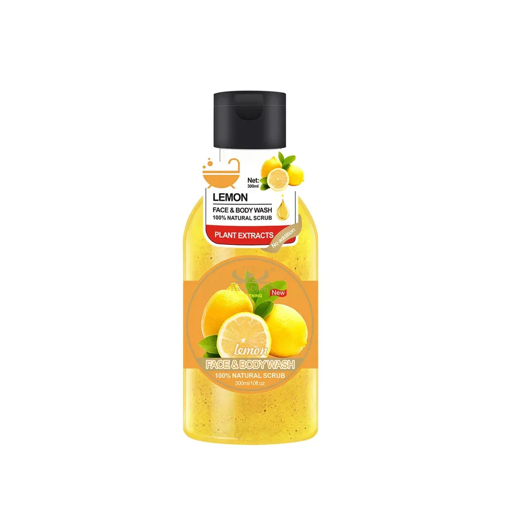 Pretty Cowry Face And Body Wash Lemon 300ML