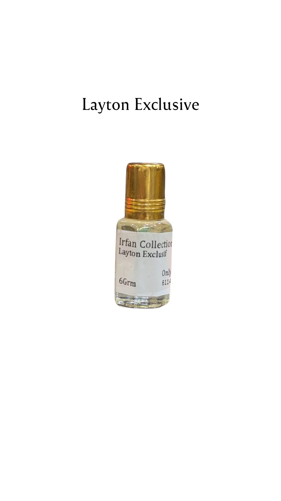 Concentrated Perfume Oil Attar Layton Exclusive Perfum De Marly Onlyfans 6ML