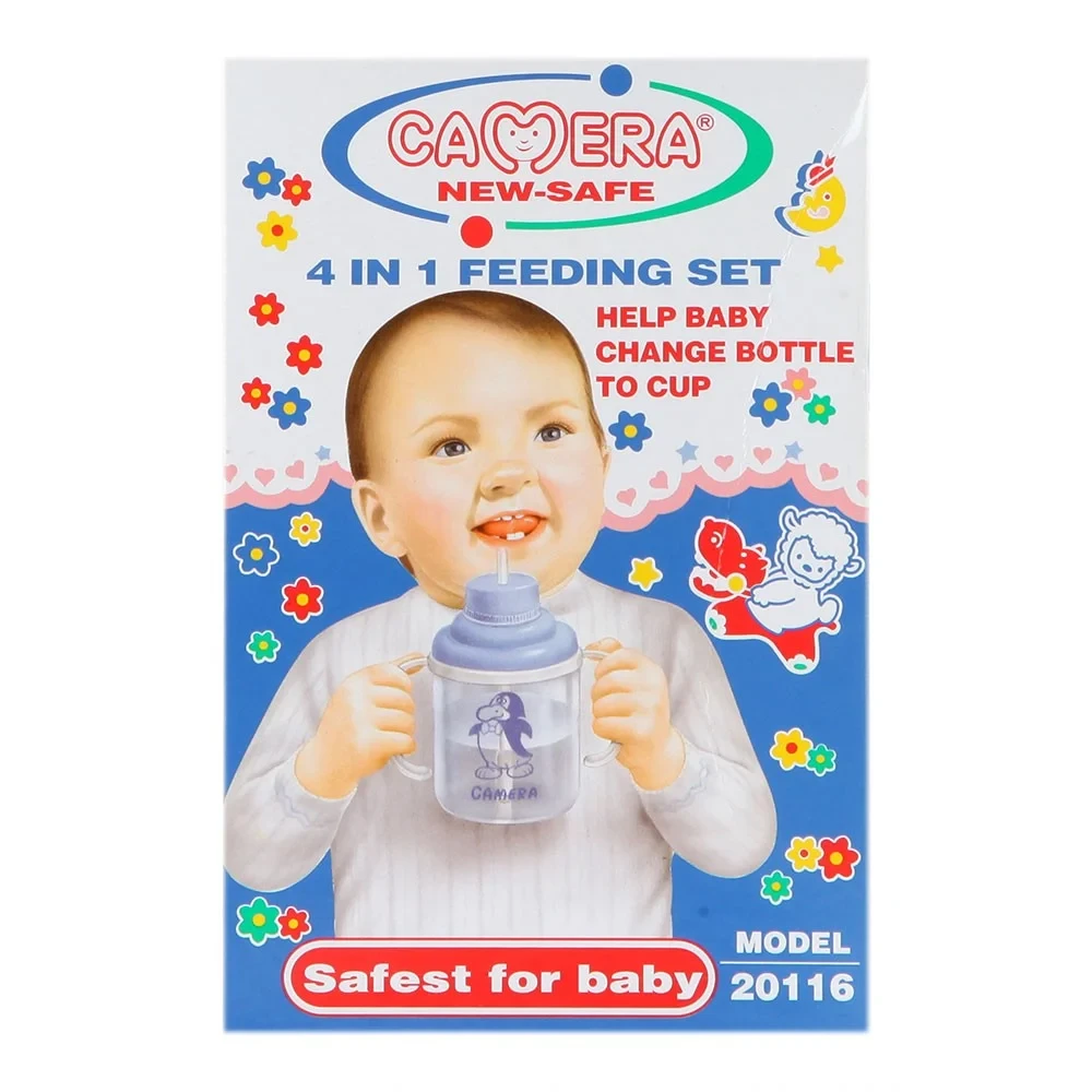 Camera 4 IN 1 Feeding Set 20116 180ML
