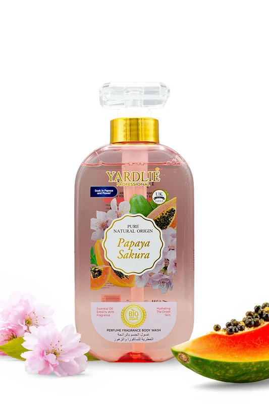 Yardlie Body Wash Papaya Sakura 500ML