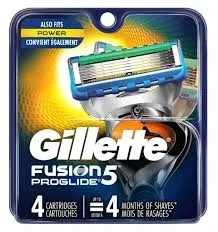 Gillette Blades 4S Fusion Proglide