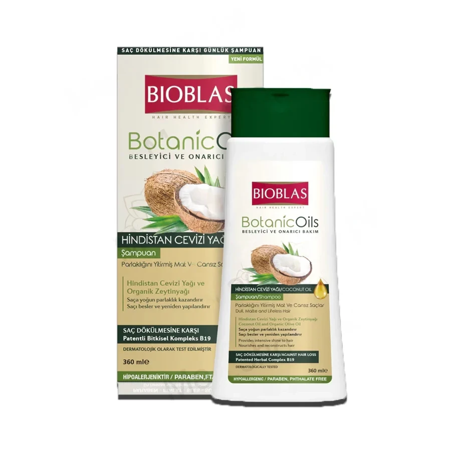 Bioblas Shampoo Botanic Oils Coconut Oil 360ML
