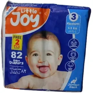 Little Joy Diapers 3 82P