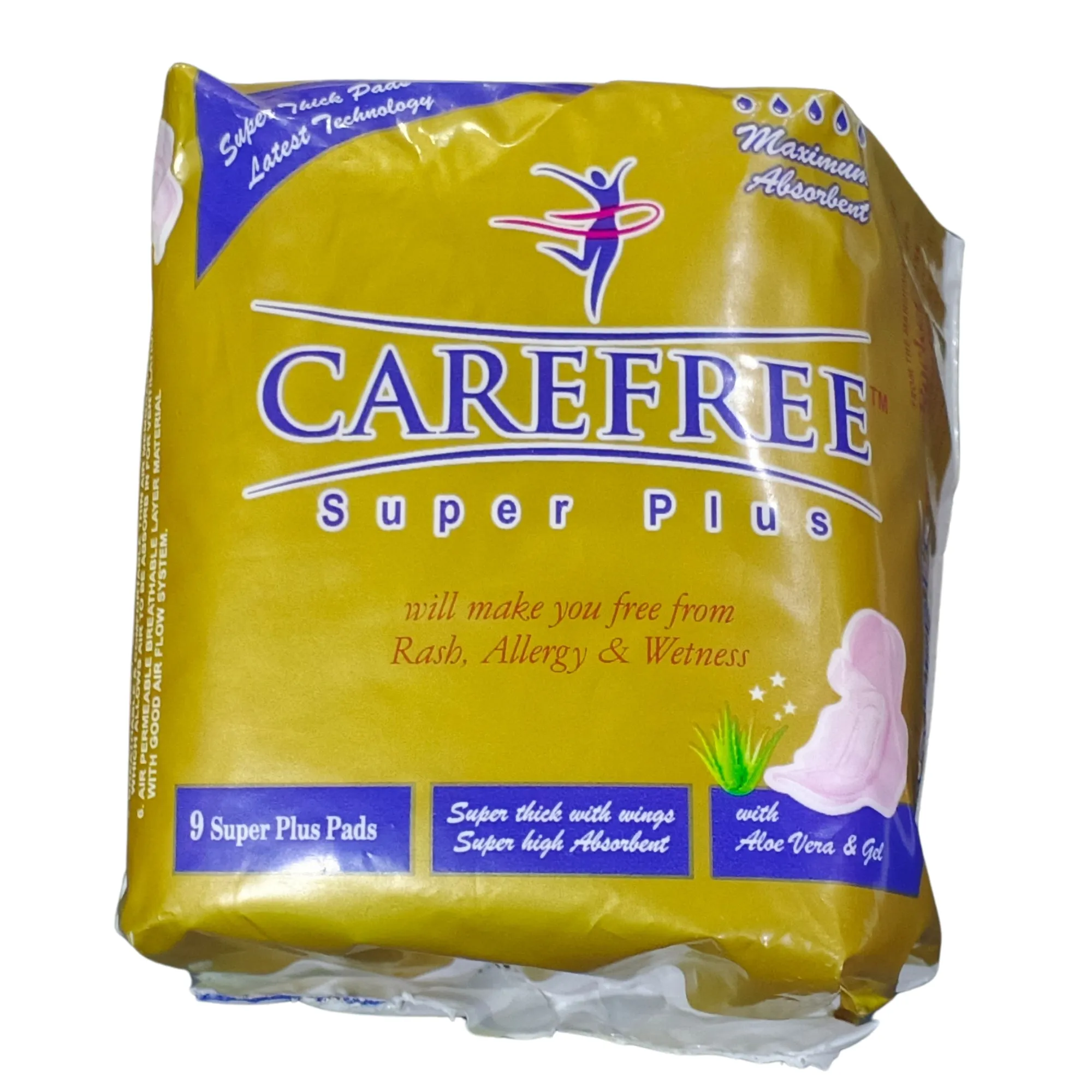Carefree Pads Superplus 10p