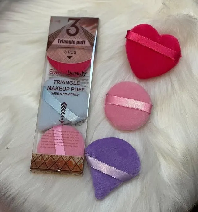 Makeup Puff 3in1 Mix Pouch