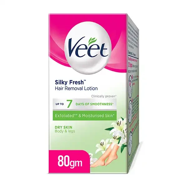 Veet Hair Removal Lotion Dry Skin Pk 80G