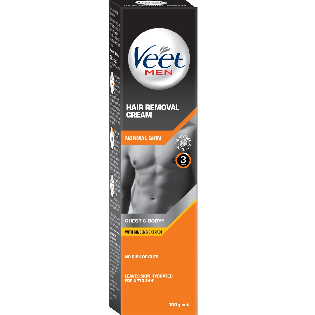 Veet Hair Remover Cream Men Normal Skin 100G
