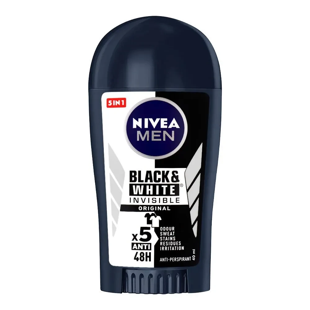 Nivea Deodorant Stick Men Black White 40ML