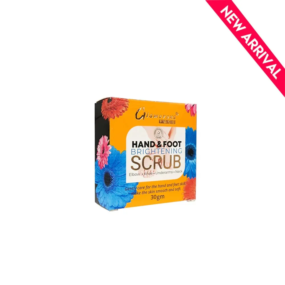 Glamorous Face Hand And Foot Scrub Brightening 8054 30G