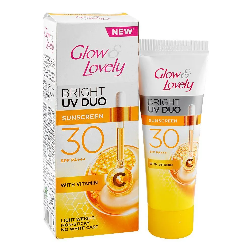 Glow And Lovely Sunscreen 30 SPF Pa+++ 50G