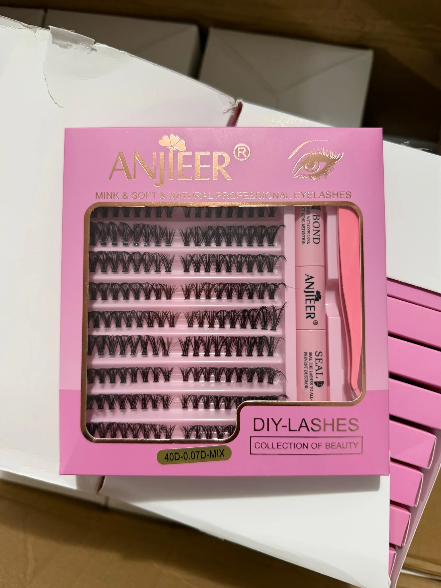 Anjieer Eyes Lashes Extension DIY30D-DIY40D Mix AN-339
