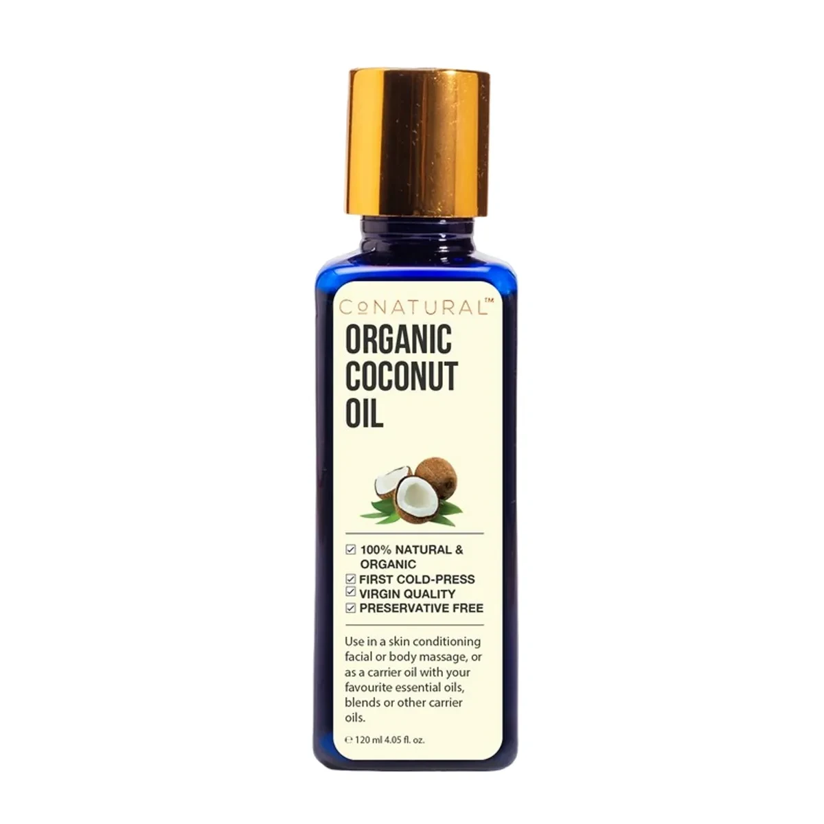 Co Natural Pure Essential Oil Coconut Oil 120Ml