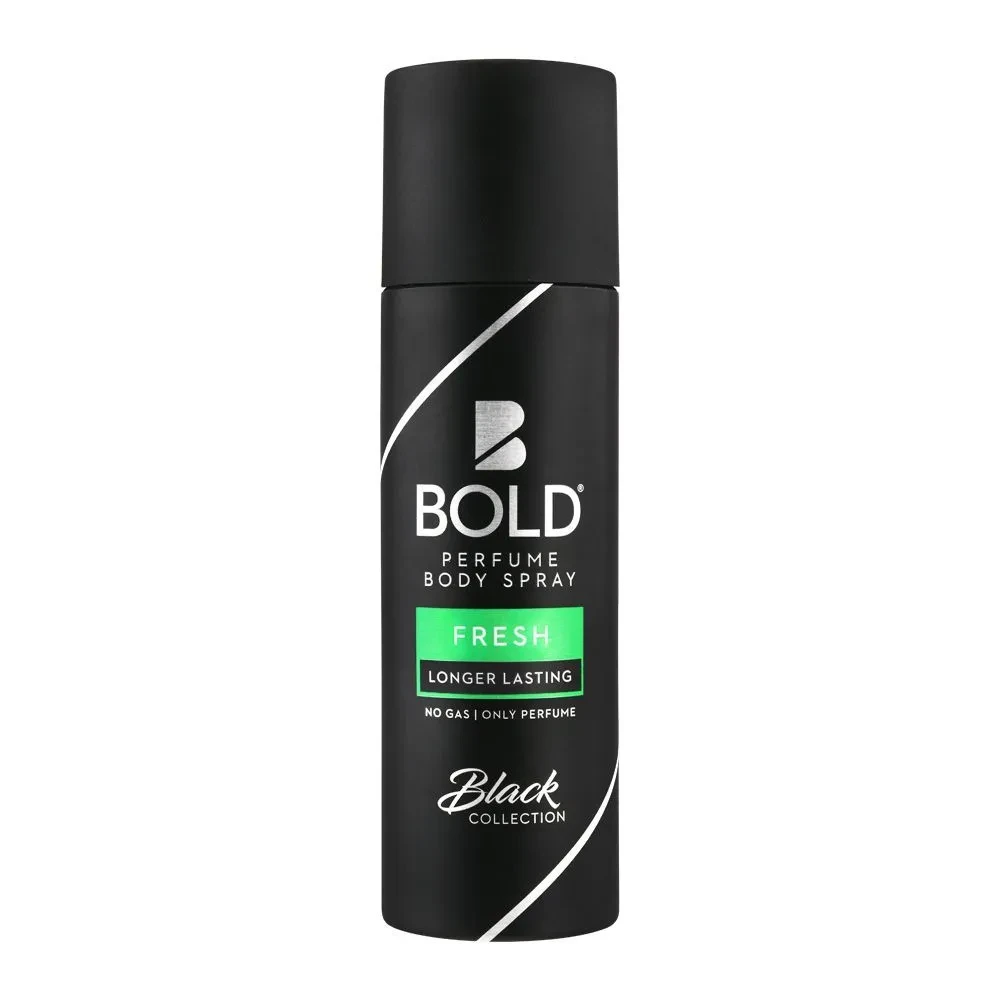 Bold Deodorant Body Spray Black Collection Fresh 150ML
