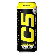 C5 Pre-Workout Supercharge Energy Drink Pina Colada 473ML