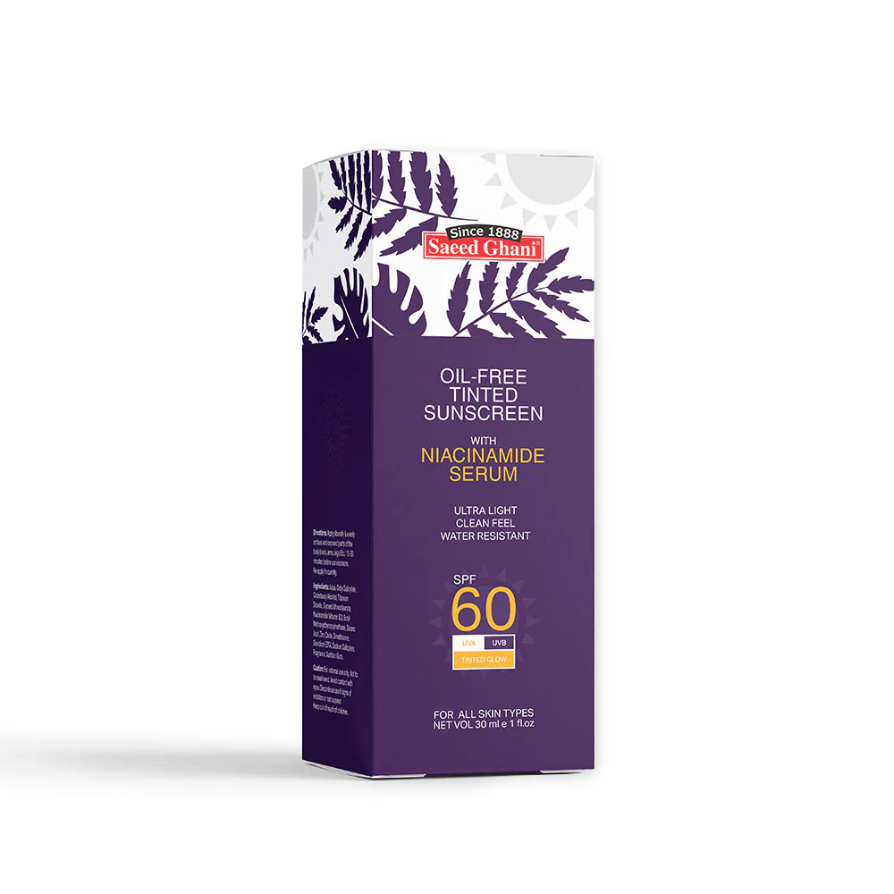 Saeed Ghani Sunblock SPF60 Oil Free Tinted 30ML