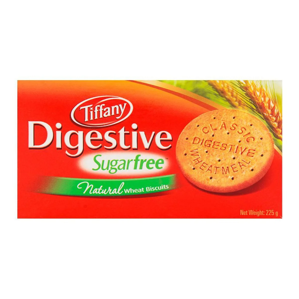 Tiffany Biscuits Digestive Sugar Free Natural 225G