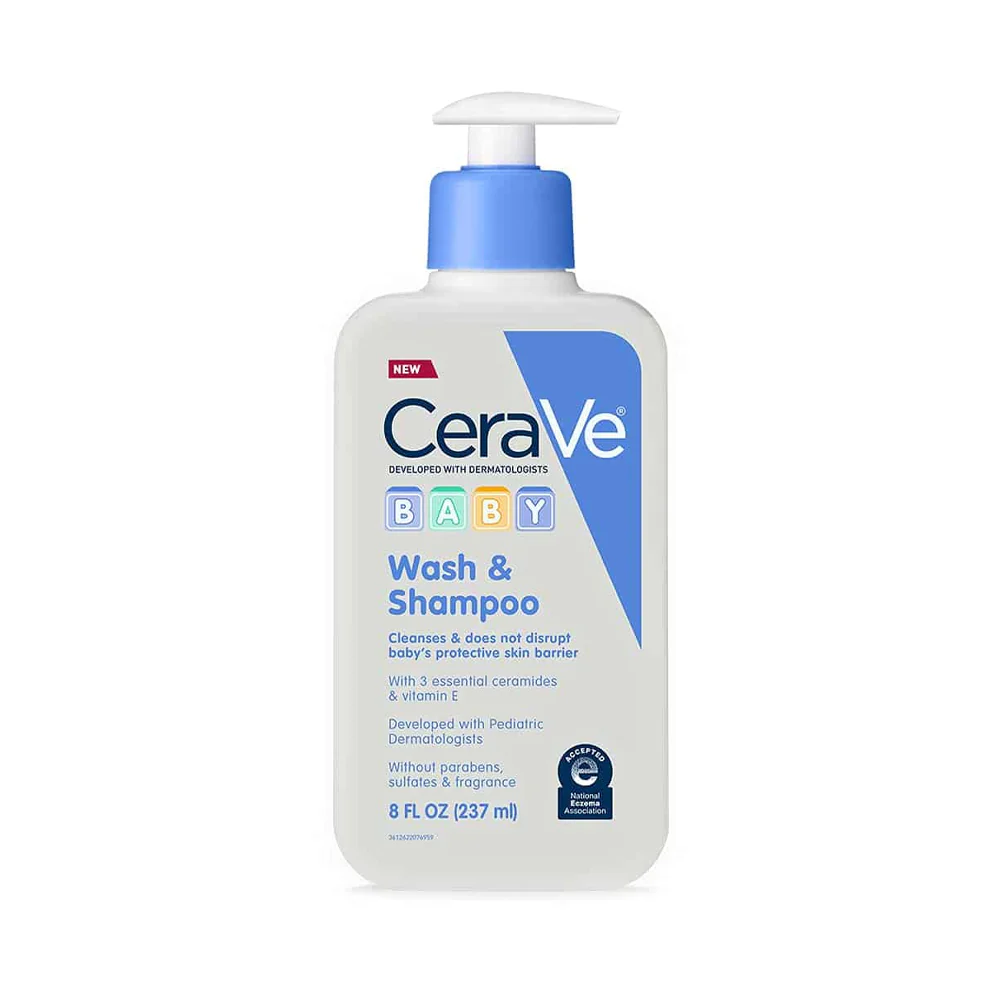 Cerave Baby Wash And Shampoo 237ML