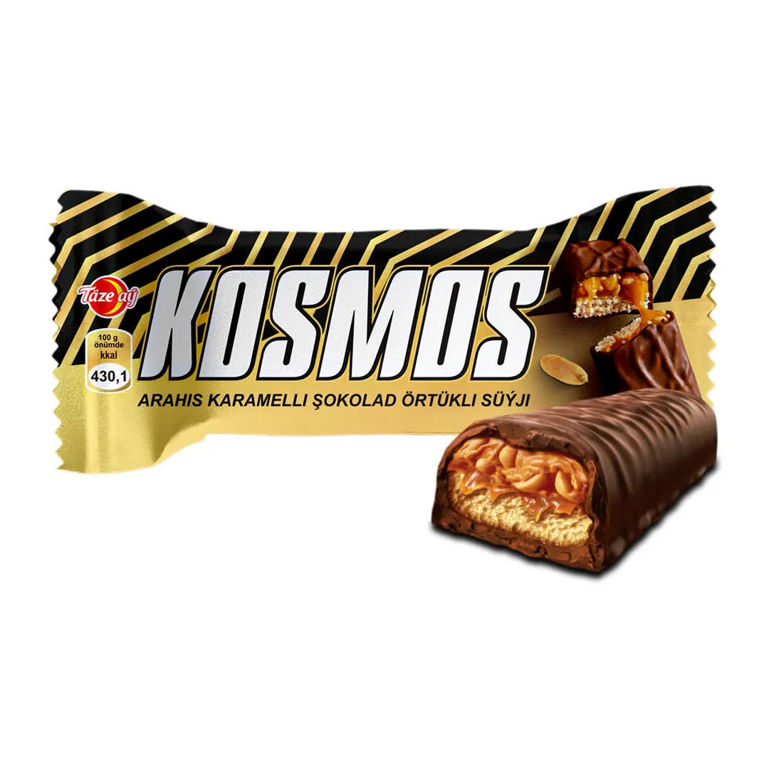 Tazay Kosmos Chocolate Caramel Filled 40G