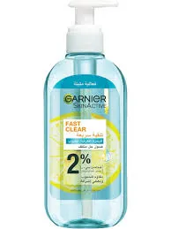 Garnier Face Wash Pump Fast Clear Gel 200ml