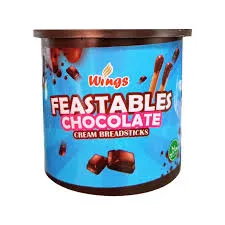 Wings Feastables Chocolate Cream Breadsticks