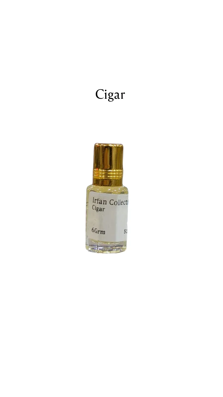 Concentrated Perfume Oil Attar Cigar French Remy Latour Expressions 6ML