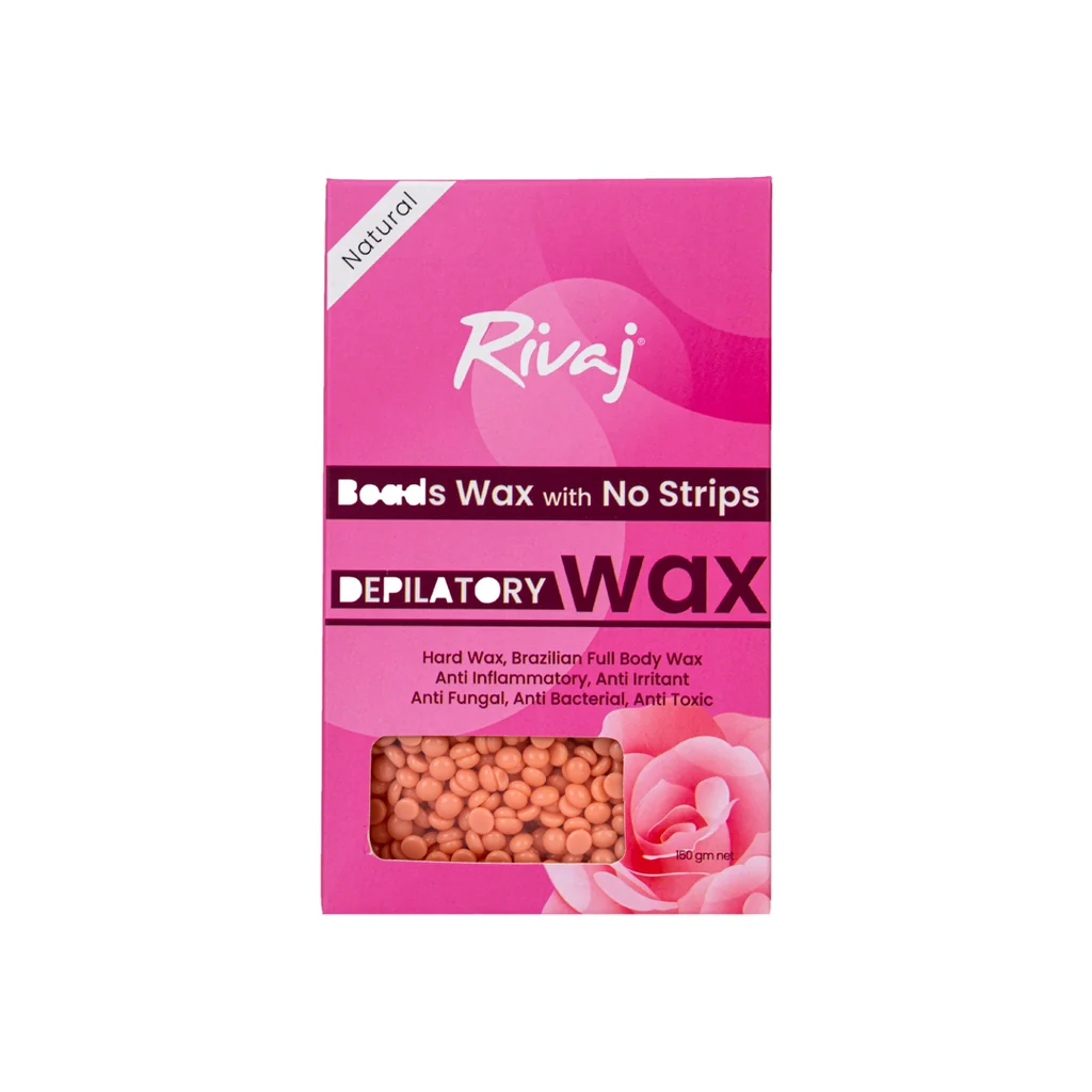 Rivaj Wax Beads Beans Depilatory Rose 150G