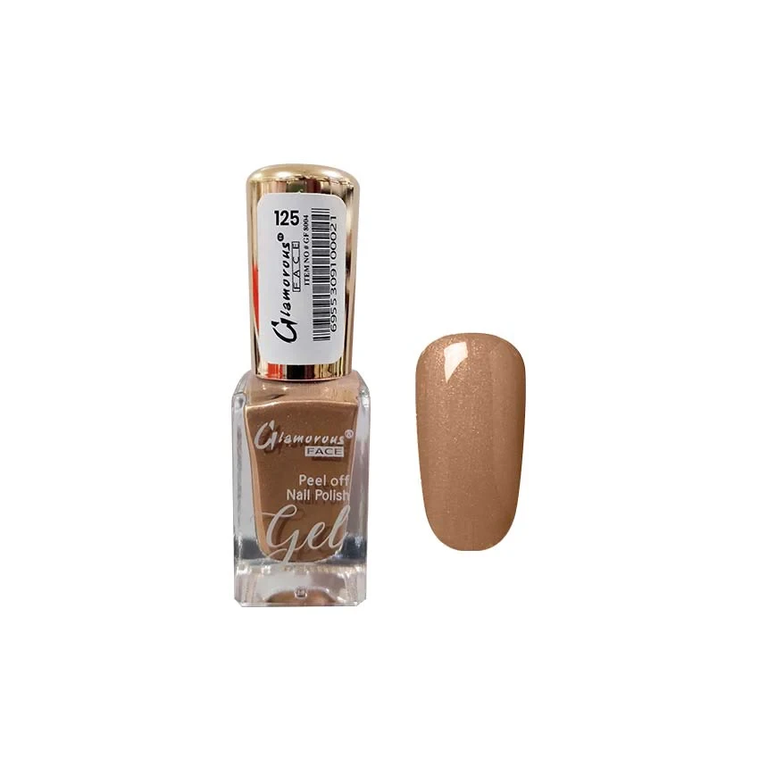 Glamorous Face Nail Polish 8004 Peel Off Gel 125