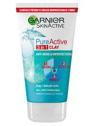 Garnier Face-Wash 3In1 Pure Active 150ML
