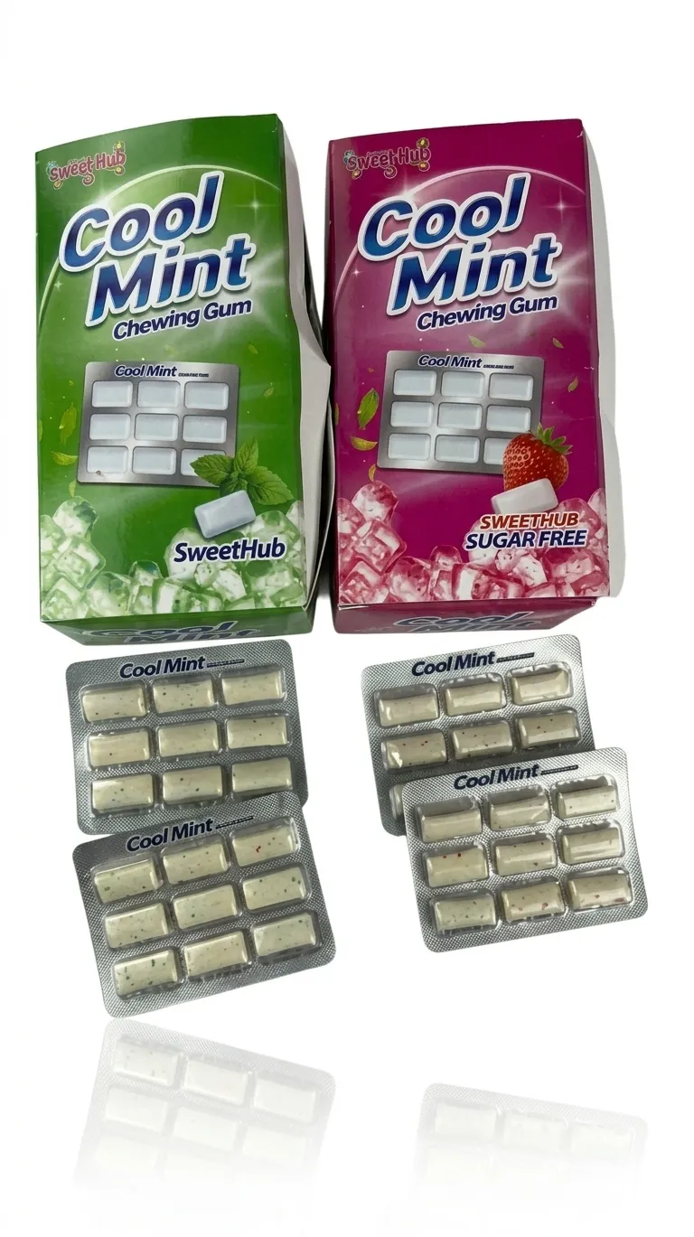 Cool Mint Gum Sugarfree 9s Mix Flavors