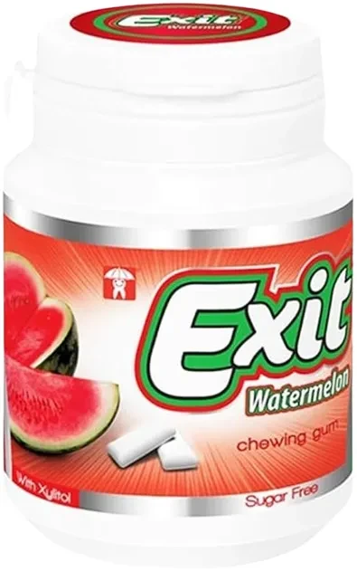 Exit Gum Bottle Turkiye Watermelon 50G