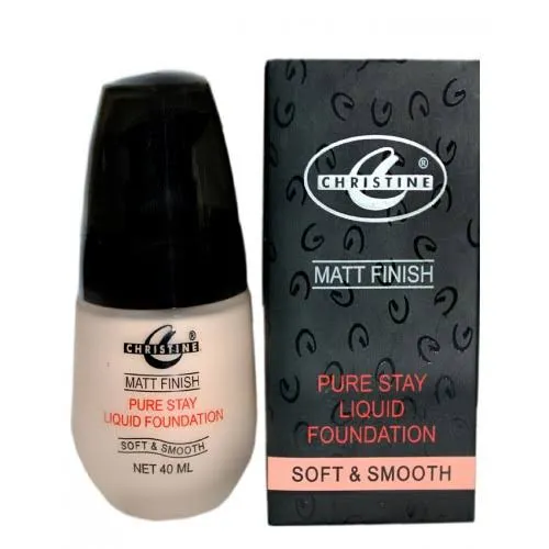 Christine Foundation Matt Finish Natural-06 40ML