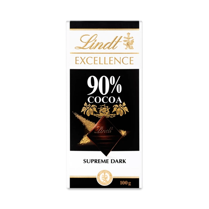 Lindt Chocolate Excellence Cocoa 90% 100G