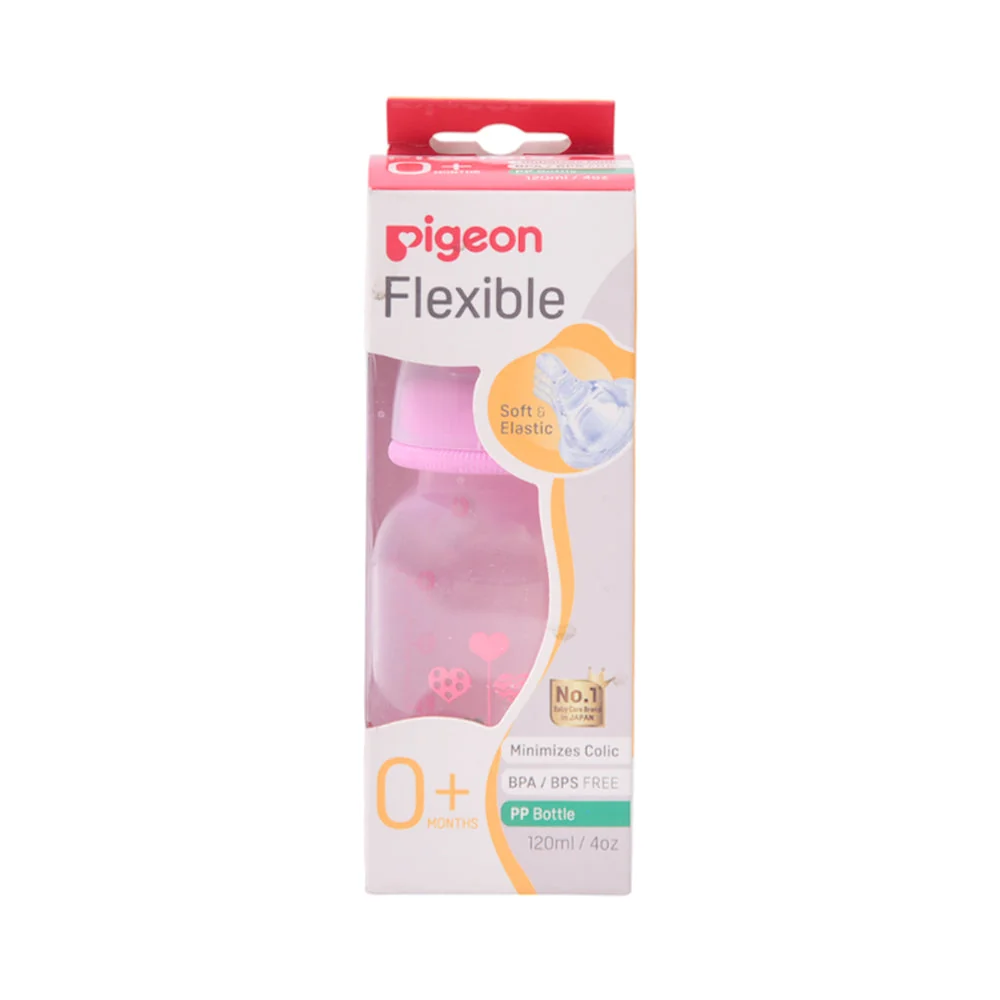 Pigeon Baby Feeder Flexible Soft And Elastic 0+ 120ML