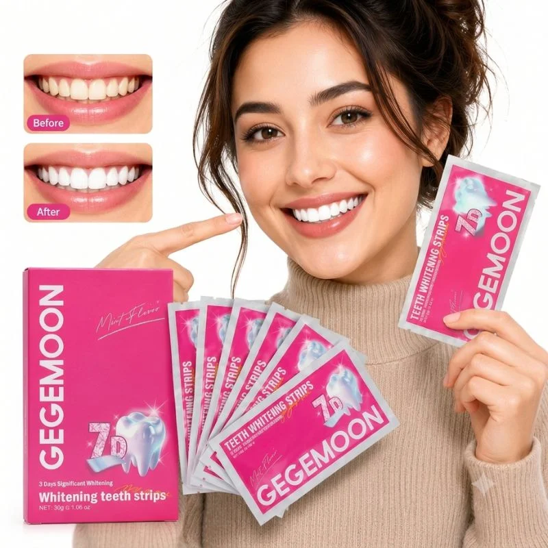 Gegemoon Teeth Strips 7Days Whitening 30G
