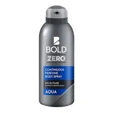 Bold Deodorant Body Spray Zero Aqua 120ML