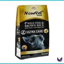Nourvet Natural Cat Food Wild Fish 1.2KG