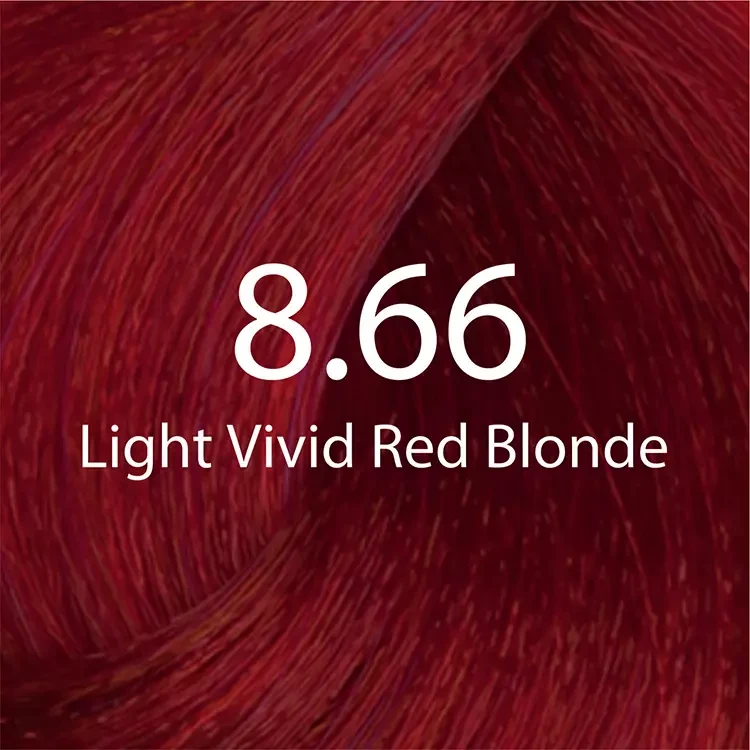Eazicolor Tube 8.66 Light Vivid Red Blonde 60ML