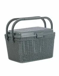 Kiwi Clothes Basket Silver