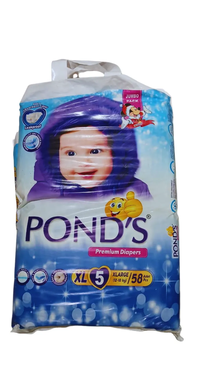 Pond's Baby Diapers 5 XL 58P