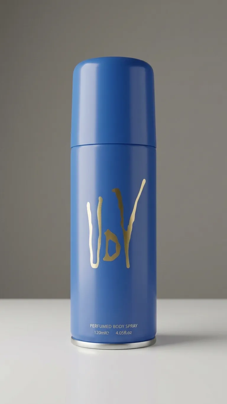 Udv Deodorant Body Spray Blue 120ML