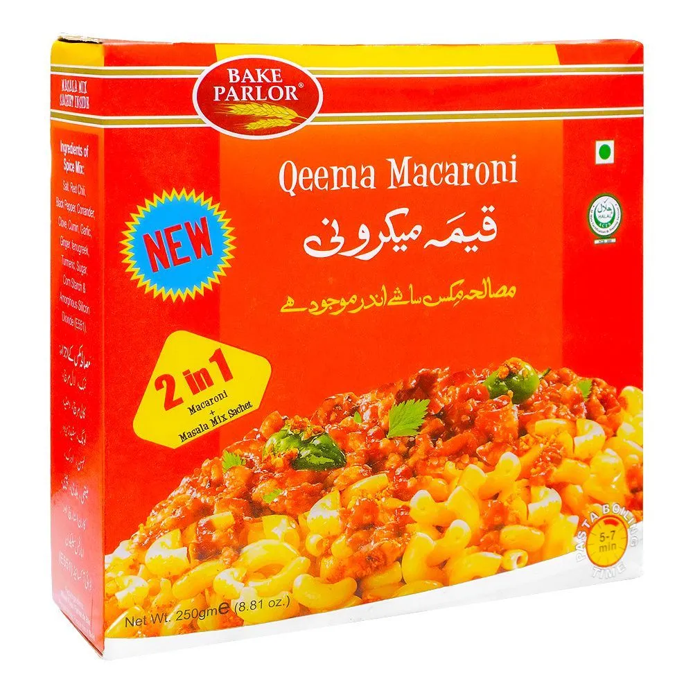 Bake Parlor Macaroni Box Qeema 250G