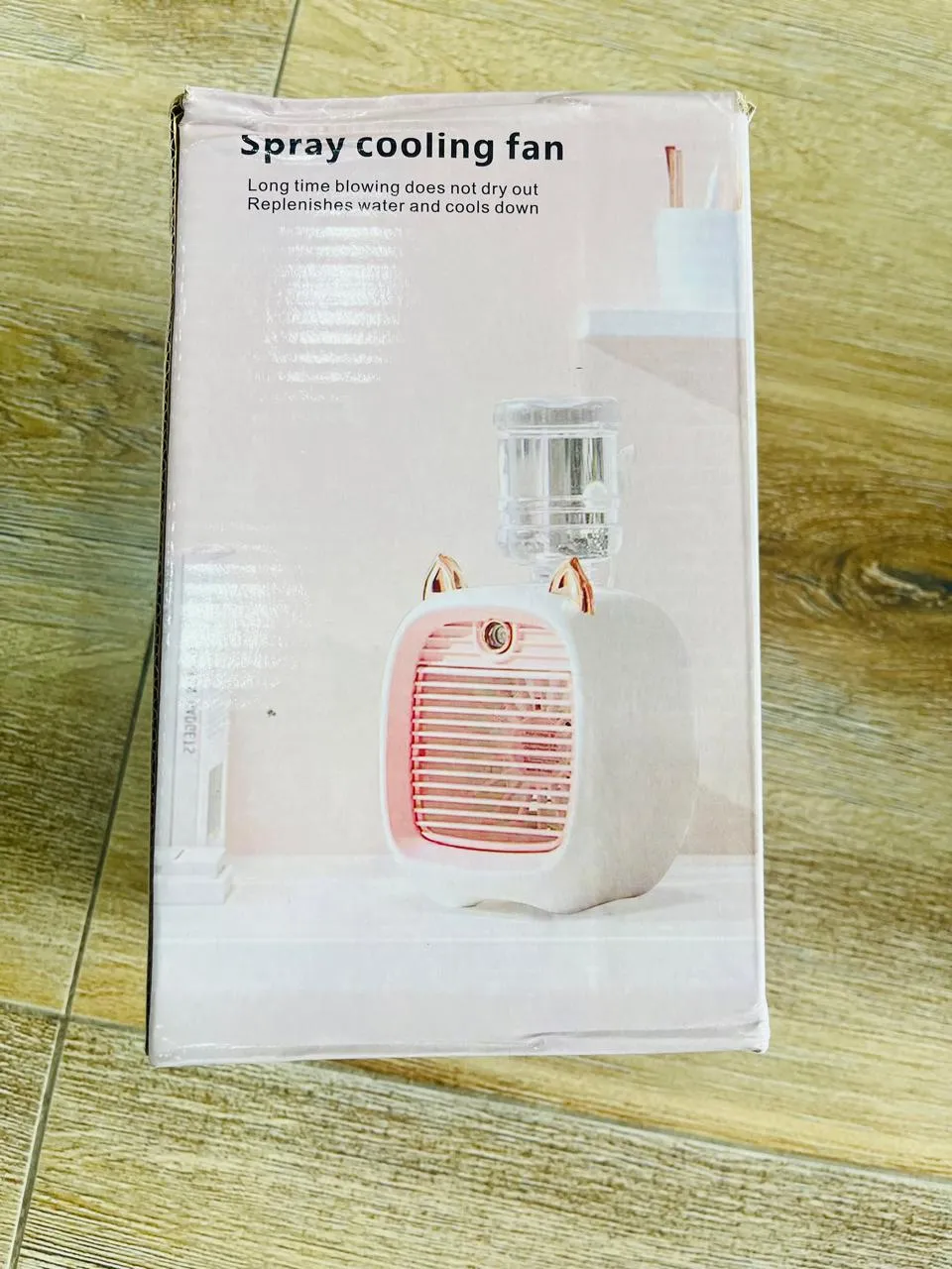 Baby Portable Fan Rechargeable Spray Cooling