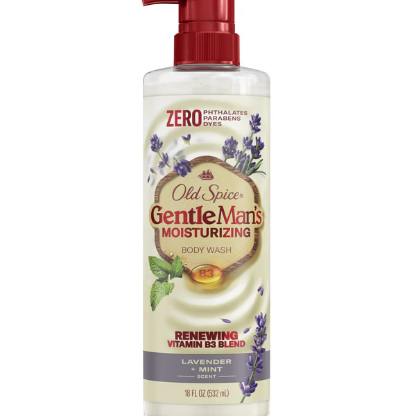 Old Spice Body Wash Gentleman's Moisturizing Lavender+Mint 532ML