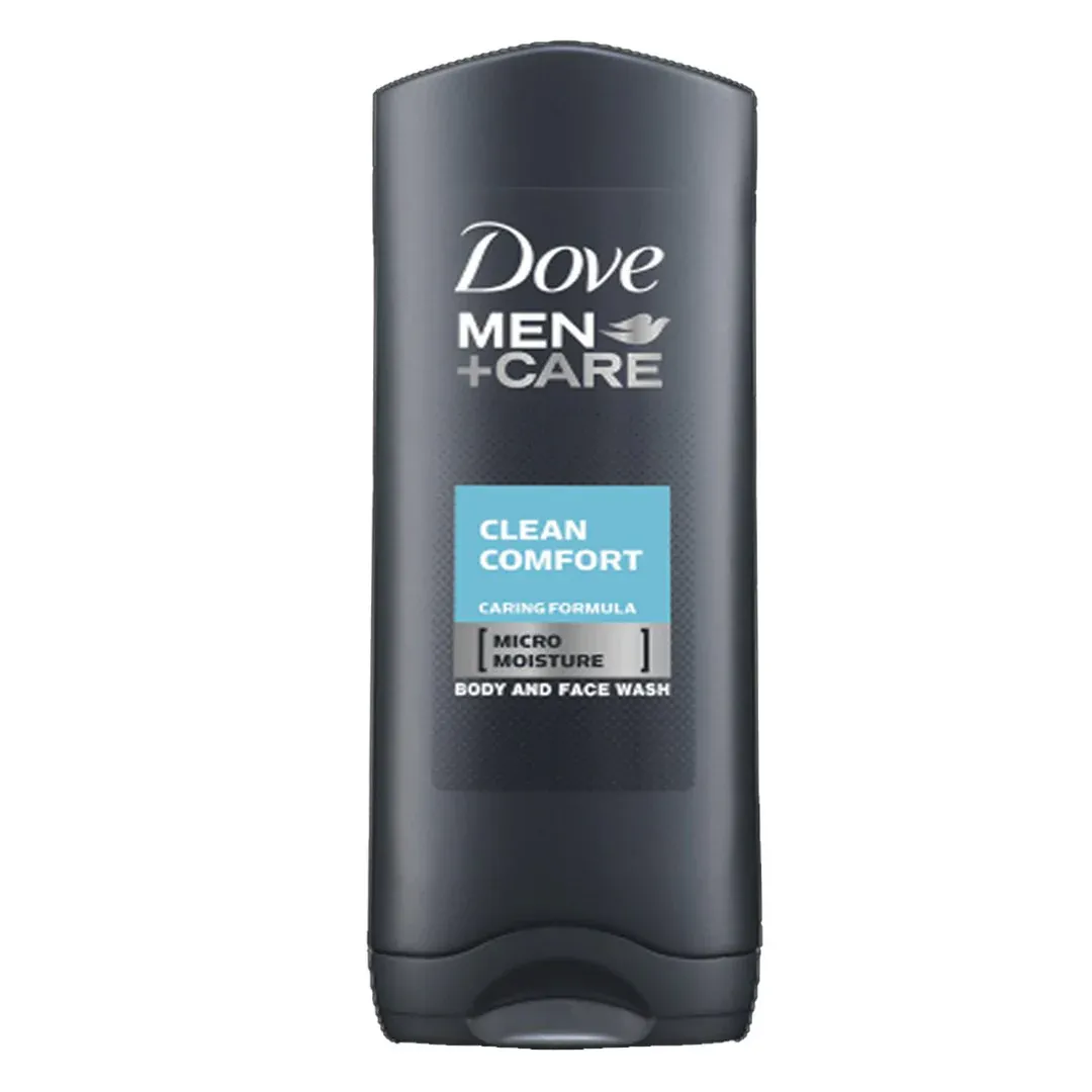Dove Body And Face Wash Mencare Hydrating Clean Comfort 400ml