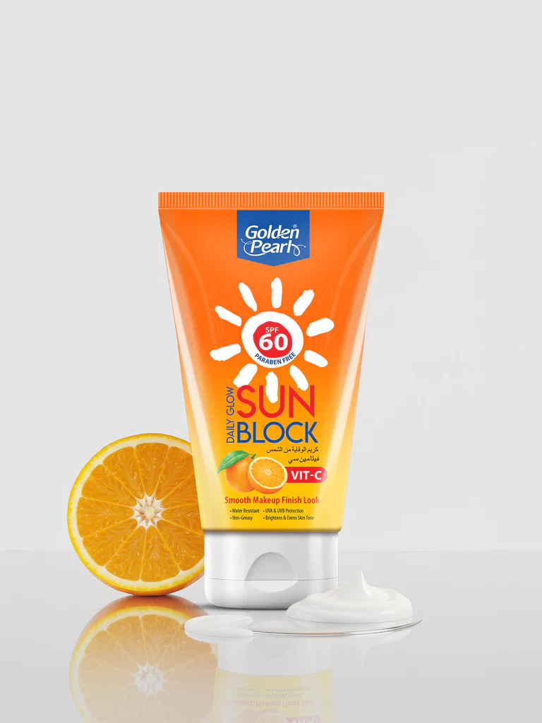 Golden Pearl Sunblock SPF60 Daily Glow Vit-C Pk 120ML