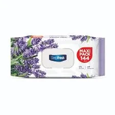 Deepfresh Wipes Lavender 144Pcs
