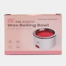 Wax Boiling Bowl Pink SIlicon Material SM-200CC